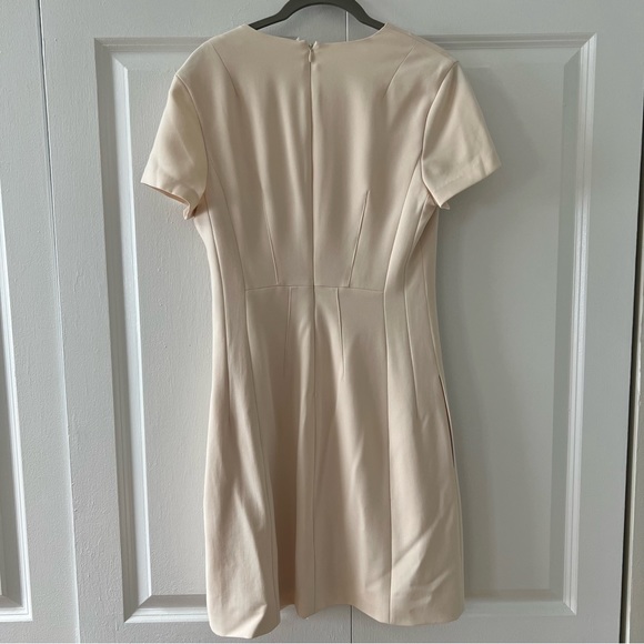 Brand NWT Diane Von Furstenberg DVF Cream / Ecru Agatha Suiting Dress sz 2 - Picture 3 of 5